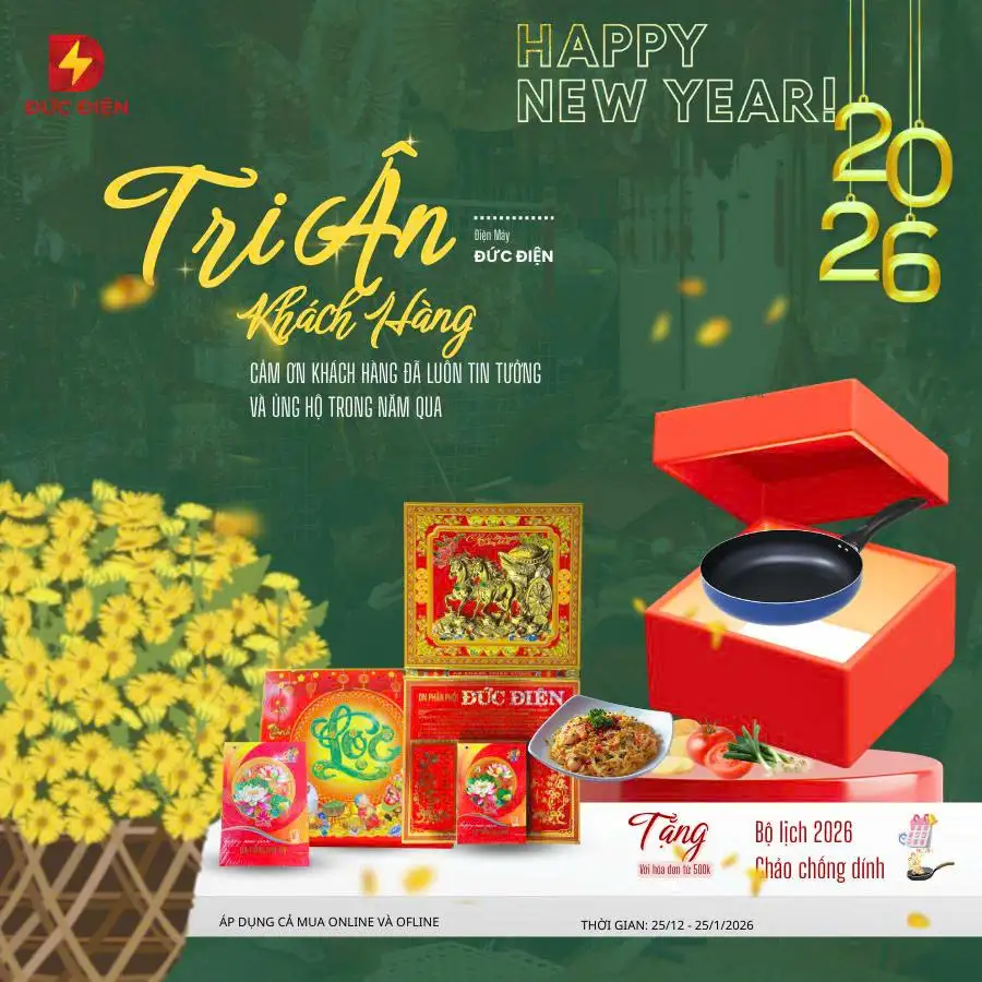 CẢM ƠN VÌ ĐÃ ĐỒNG HÀNH CÙNG DN ĐỨC ĐIỆN